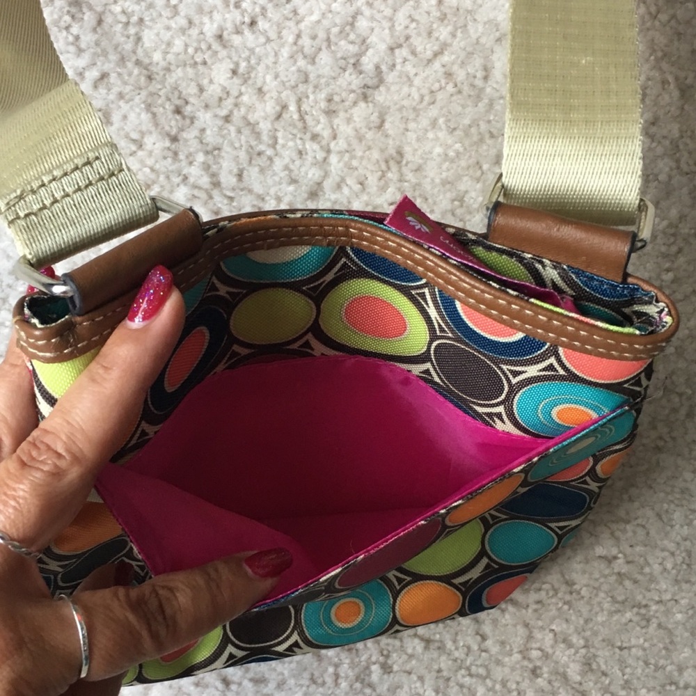 Lily Bloom Multi-Color Circle Crossbody Bag - image 6